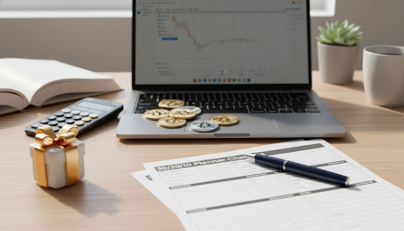 30/20/10 Budget Checklist: Printable Plan in 15 Minutes