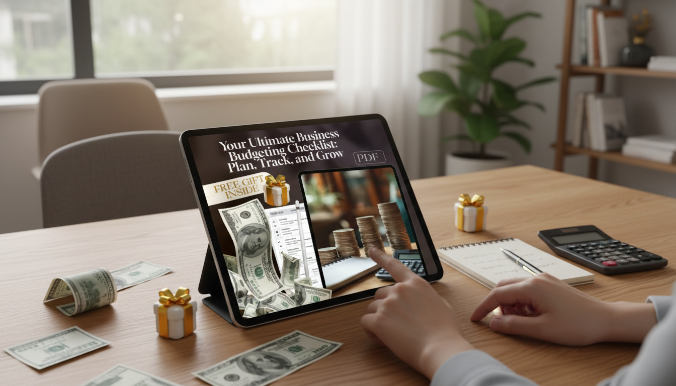 Business Budgeting Checklist for Cash Flow & Growth
