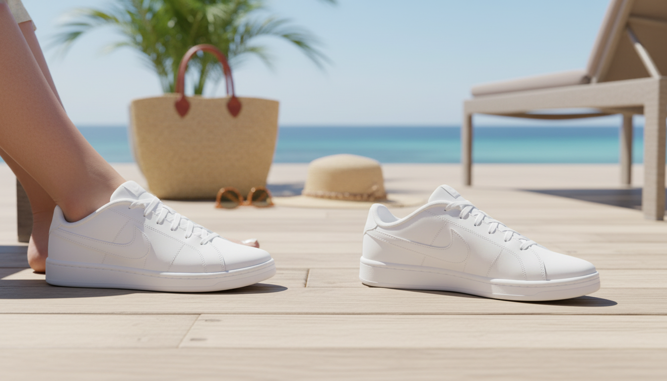 Nike Women’s White Slip-On Sneakers for Daily Comfort